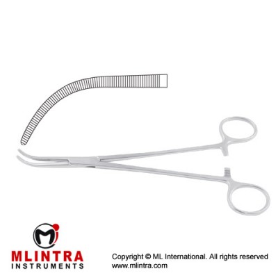 Overholt-Geissendorfer Dissecting and Ligature Forceps Fig. 4 Stainless Steel, 22 cm - 8 3/4"